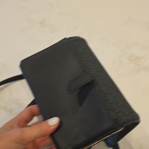 Michael Kors Black and Cream Crossbody Bag - Picture 4 of 4